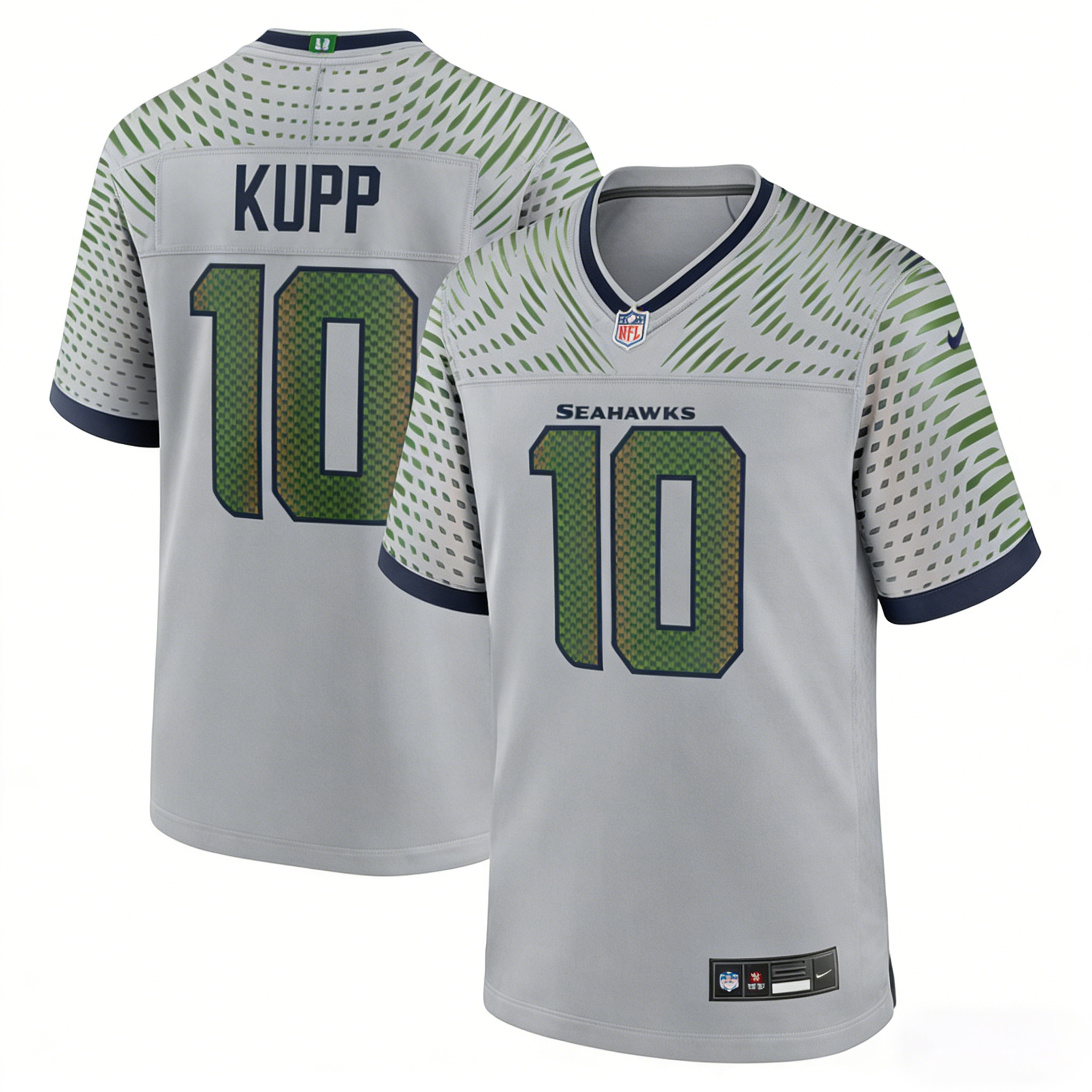 Men's Seattle Seahawks Jerseys #10 Cooper Kupp Football Jerseys