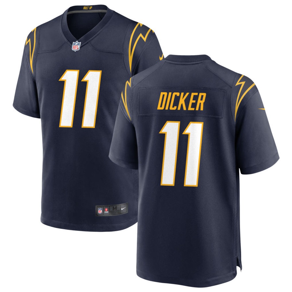 Men's Los Angeles Chargers Jerseys #11 Cameron Dicker Football Jerseys