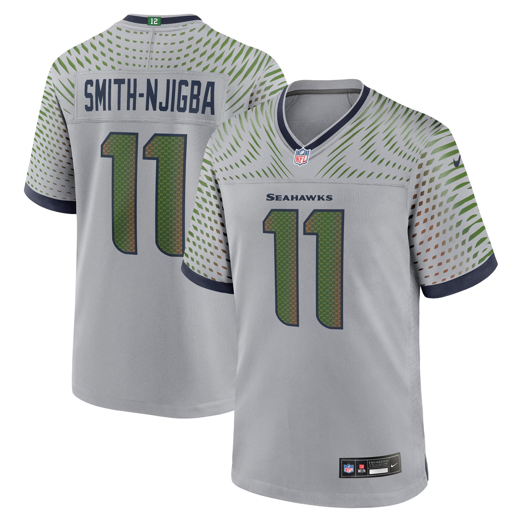Men's Seattle Seahawks Jerseys #11 Jaxon Smith-Njigba Football Jerseys