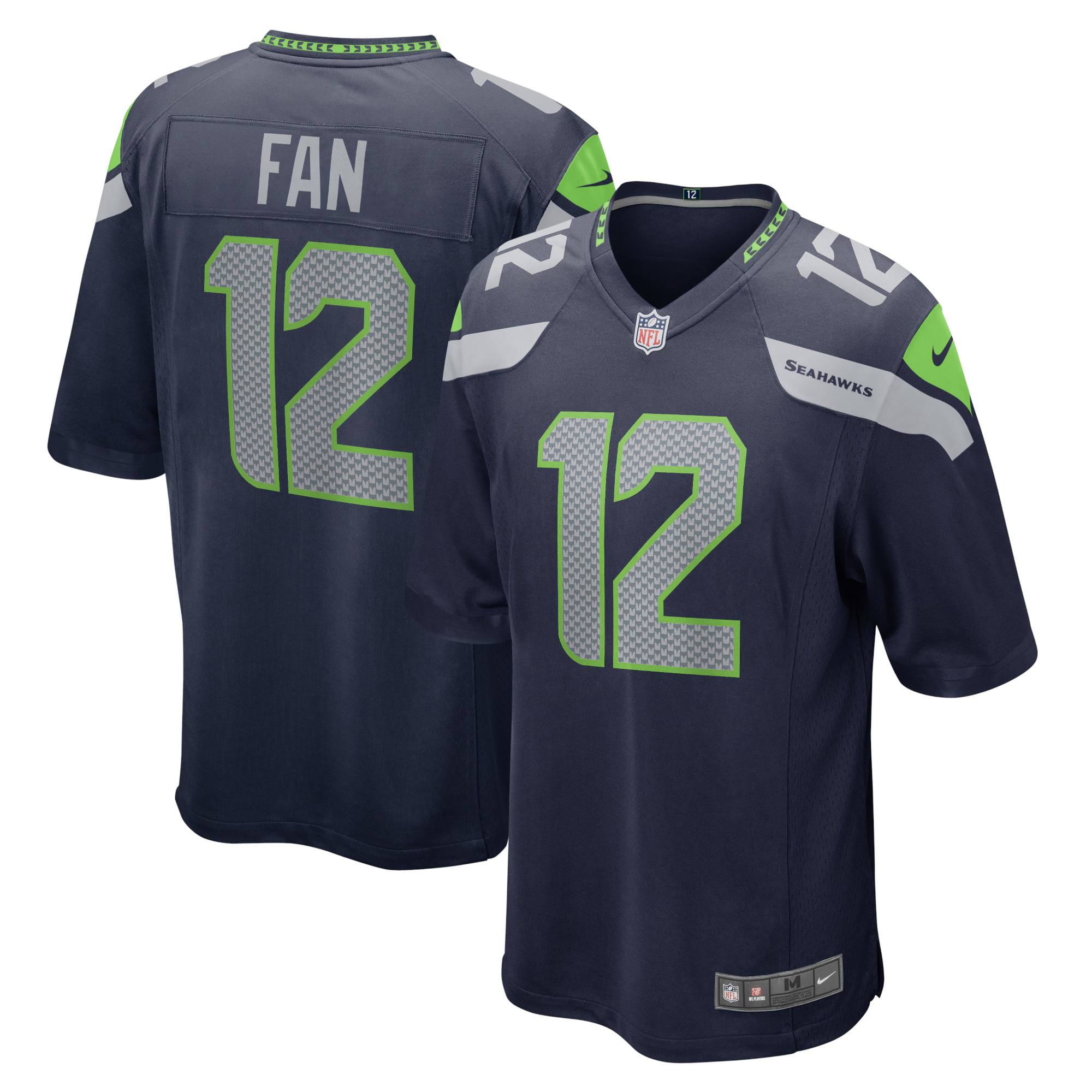 Men's Seattle Seahawks Jerseys #12 Fan Football Jerseys