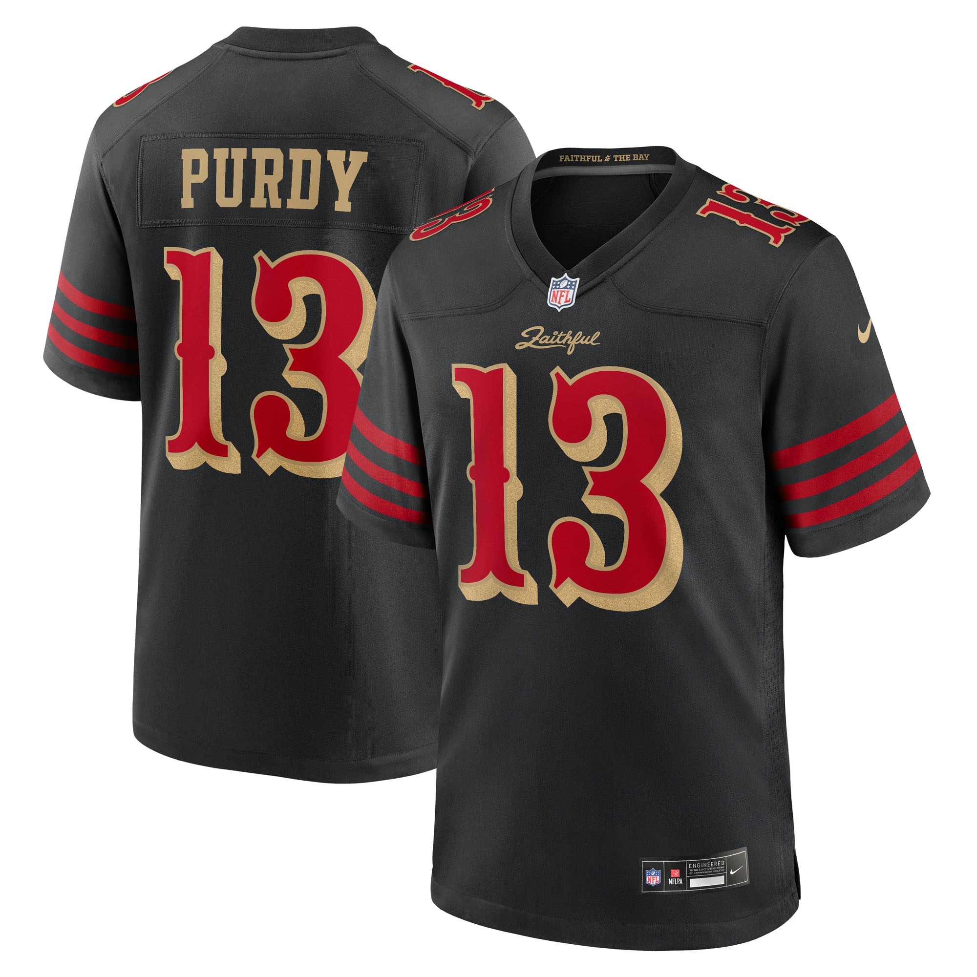 Men's San Francisco 49ers Jerseys #13 Brock Purdy Football Jerseys