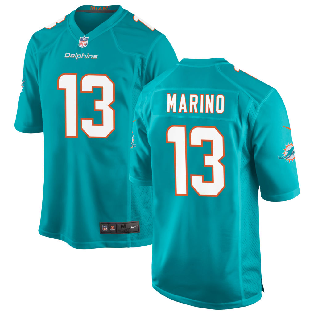 Men's Miami Dolphins Jerseys #13 Dan Marino Football Jerseys