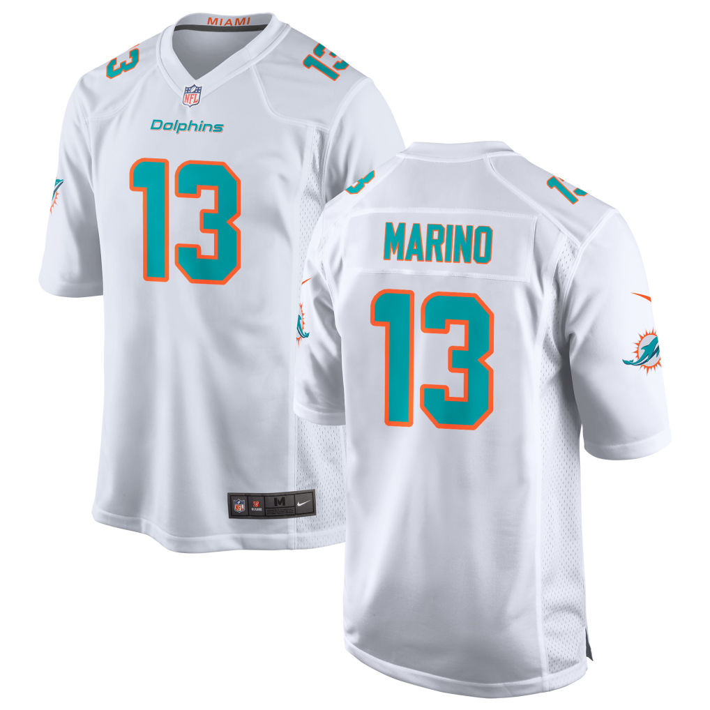Men's Miami Dolphins Jerseys #13 Dan Marino Football Jerseys