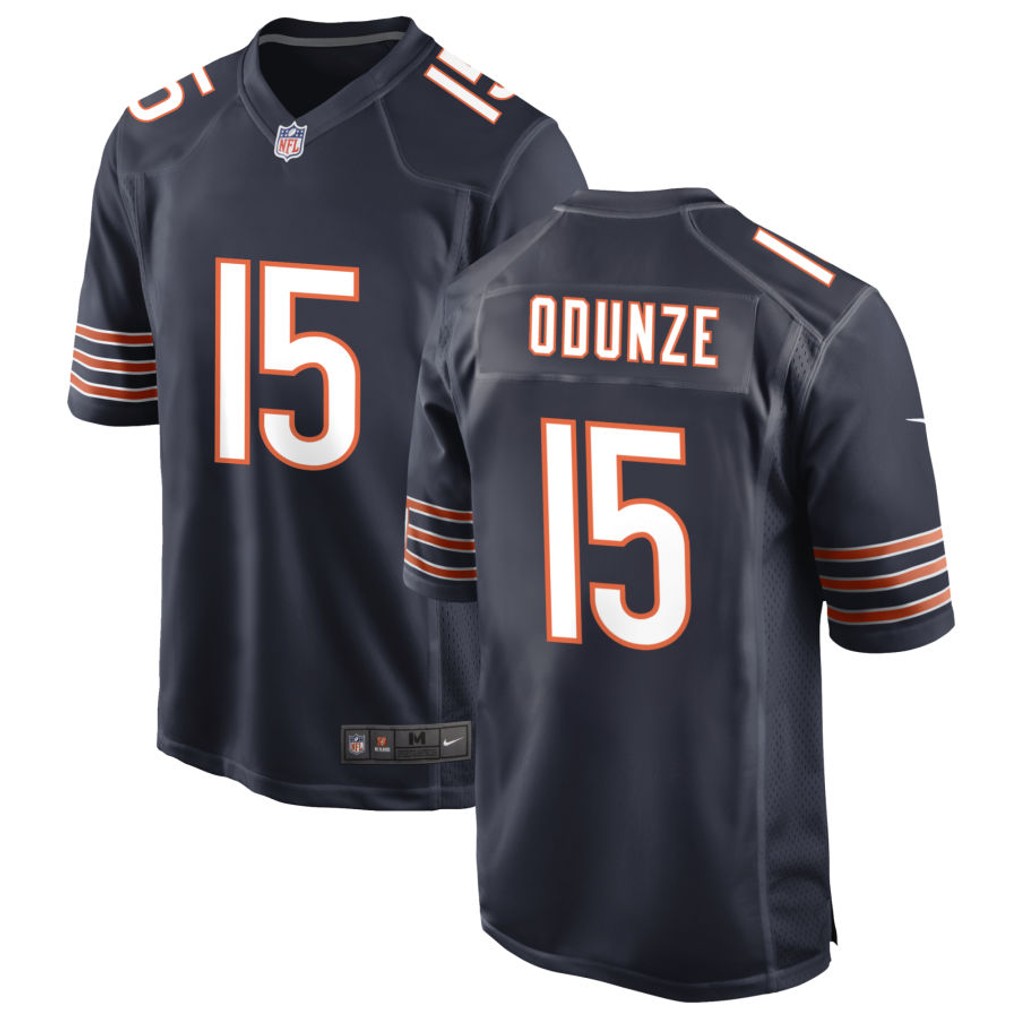 Men's Chicago Bears Jerseys #15 Rome Odunze Football Jerseys