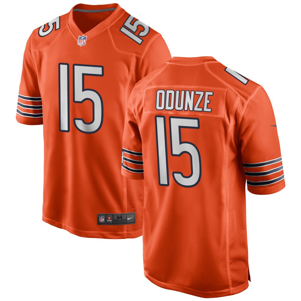 Men's Chicago Bears Jerseys #15 Rome Odunze Football Jerseys