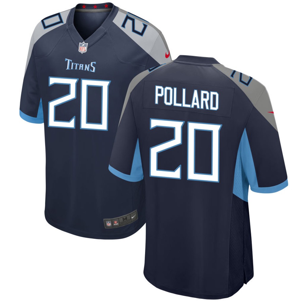 Men's Tennessee Titans Jerseys #20 Tony Pollard Football Jerseys