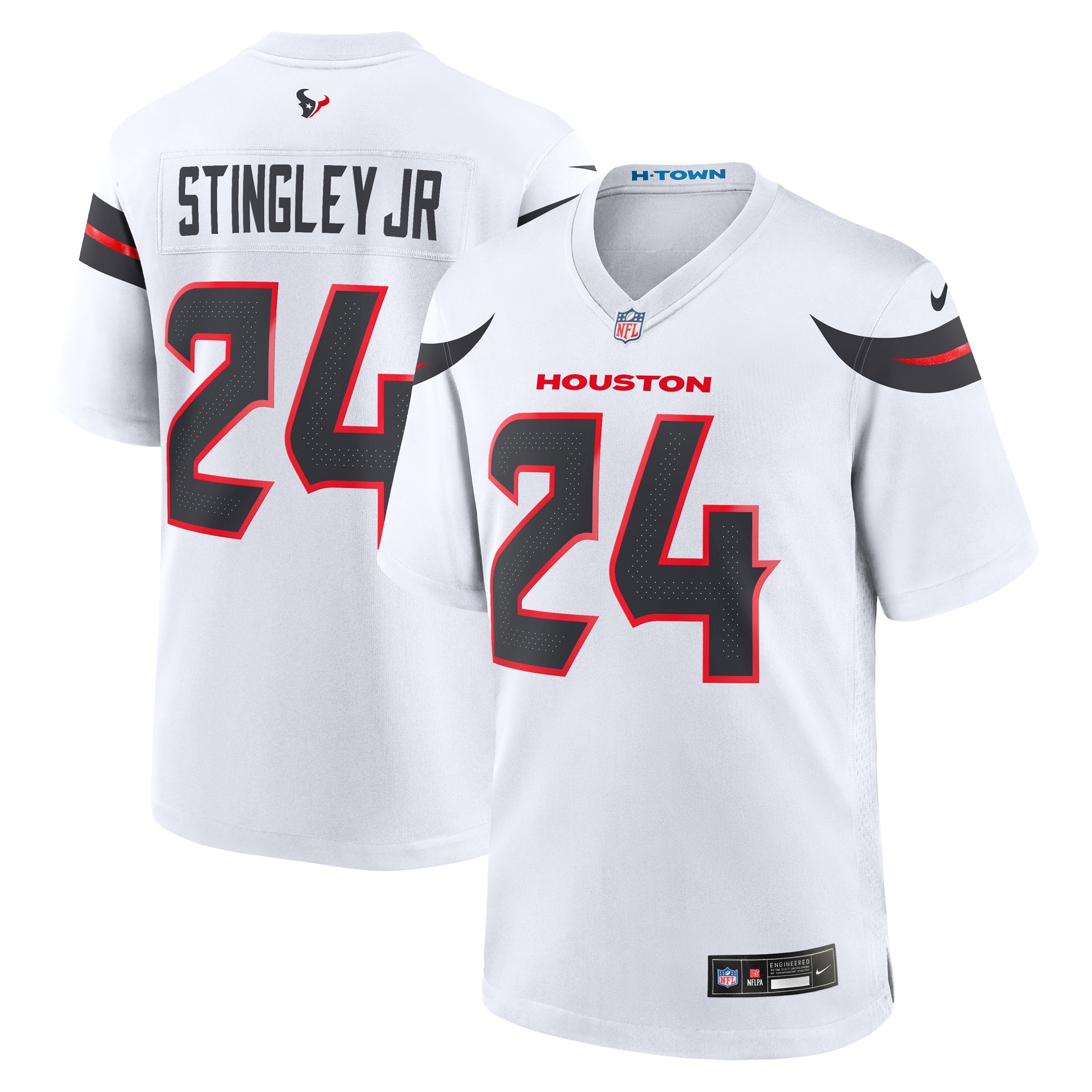 Men's Houston Texans Jerseys #24 Derek Stingley Jr. Football Jerseys