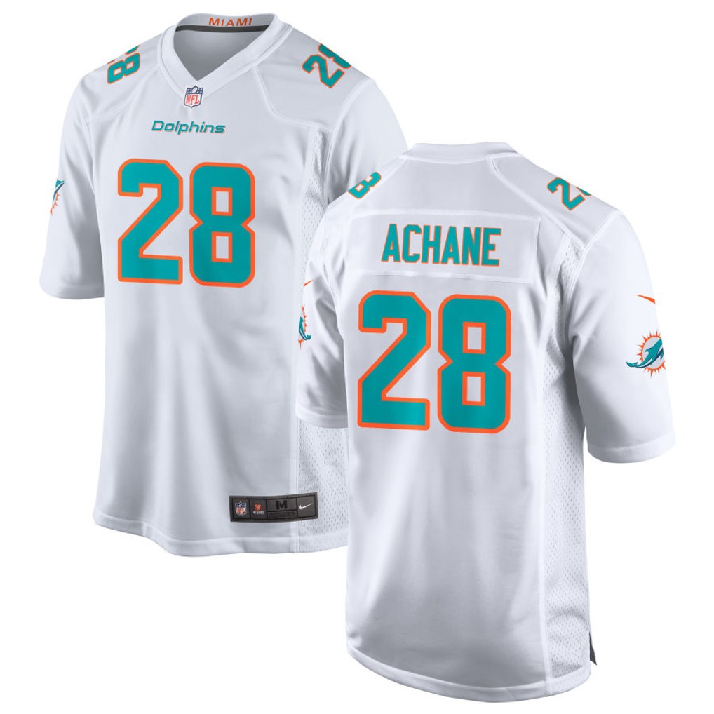 Men's Miami Dolphins Jerseys #28 De'von Achane Football Jerseys