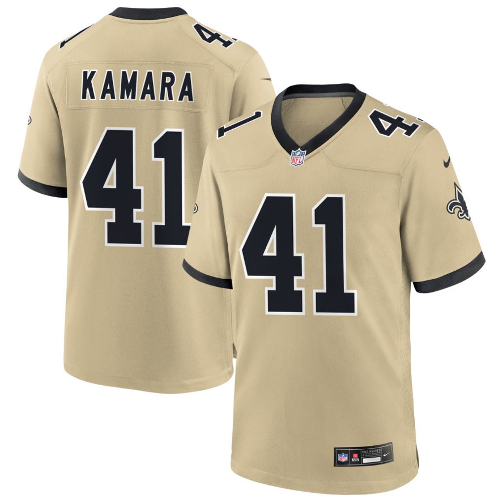 Men's New Orleans Saints Jerseys #41 Alvin Kamara Football Jerseys