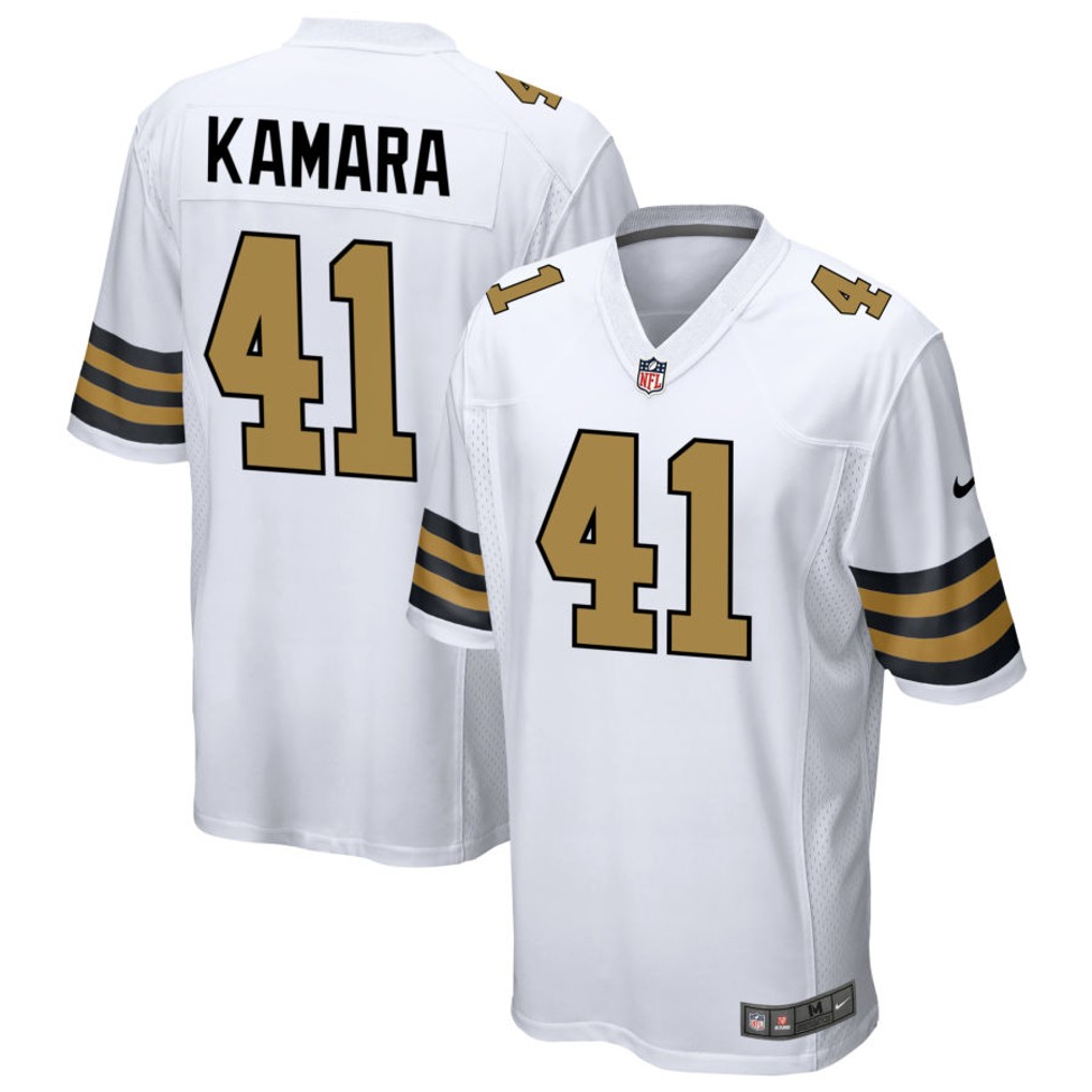 Men's New Orleans Saints Jerseys #41 Alvin Kamara Football Jerseys