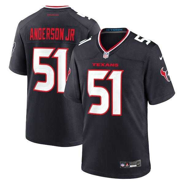 Men's Houston Texans Jerseys #51 Will Anderson Jr. Football Jerseys