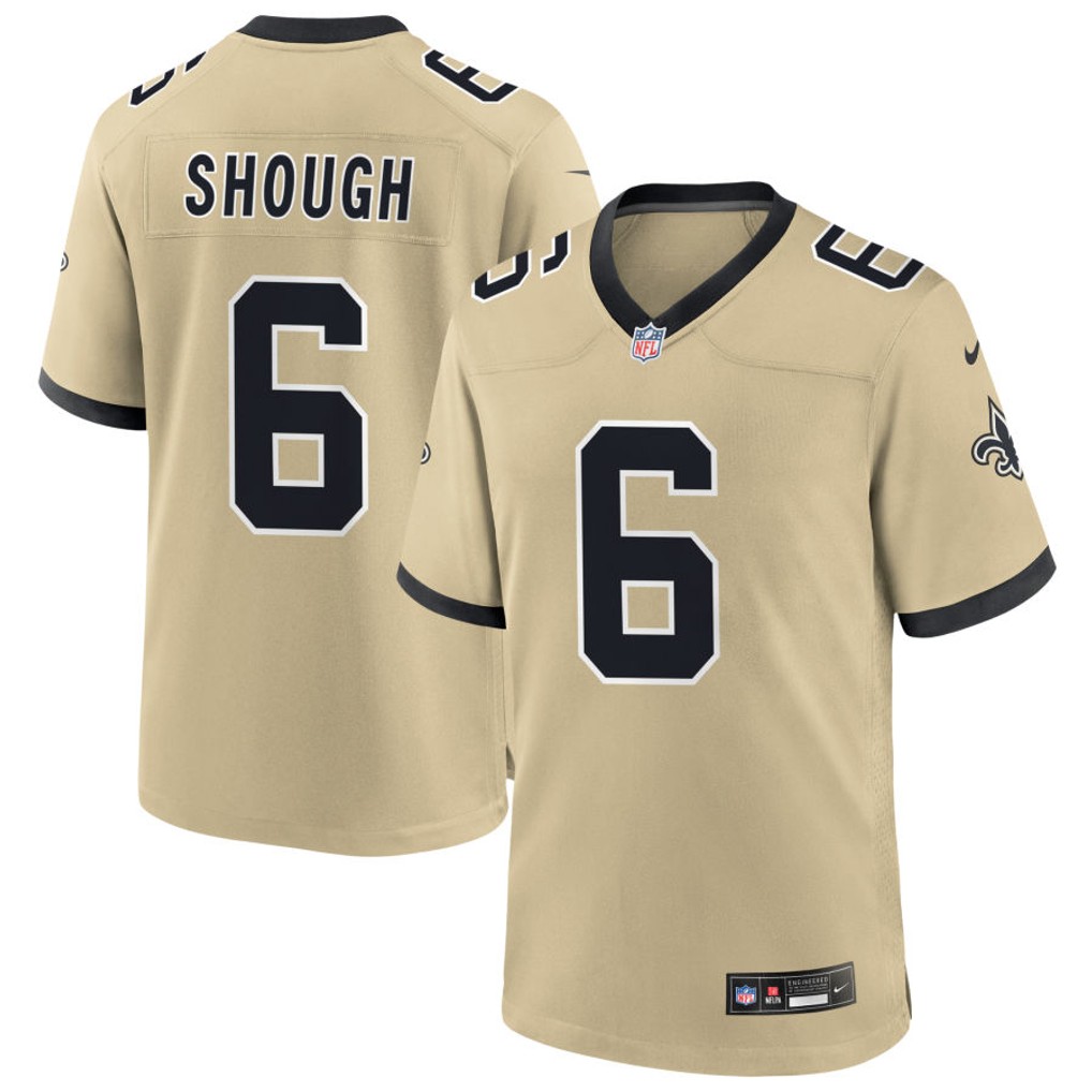 Men's New Orleans Saints Jerseys #6 Tyler Shough Football Jerseys