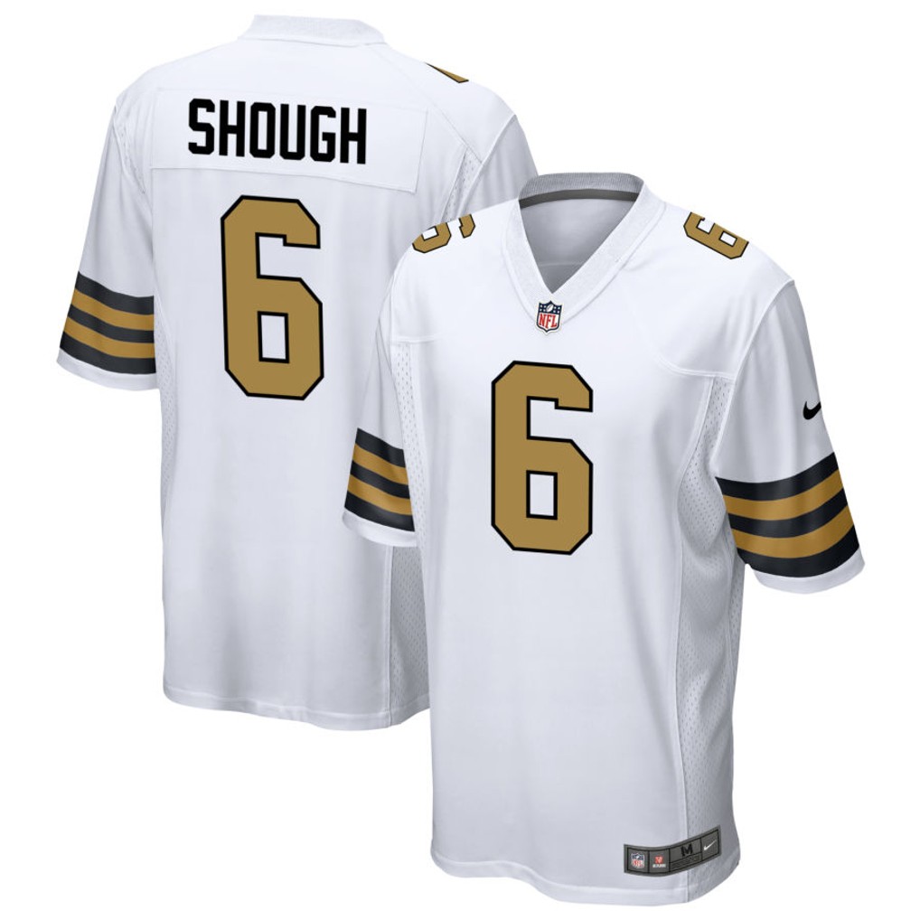Men's New Orleans Saints Jerseys #6 Tyler Shough Football Jerseys
