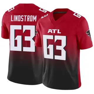 Men's Atlanta Falcons Jerseys #63 Chris Lindstrom Football Jerseys