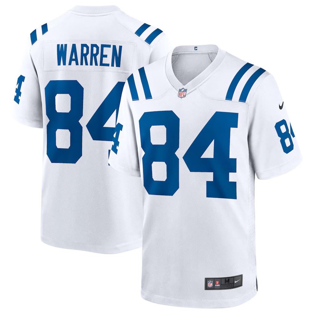 Men's Indianapolis Colts Jerseys #84 Tyler Warren Football Jerseys