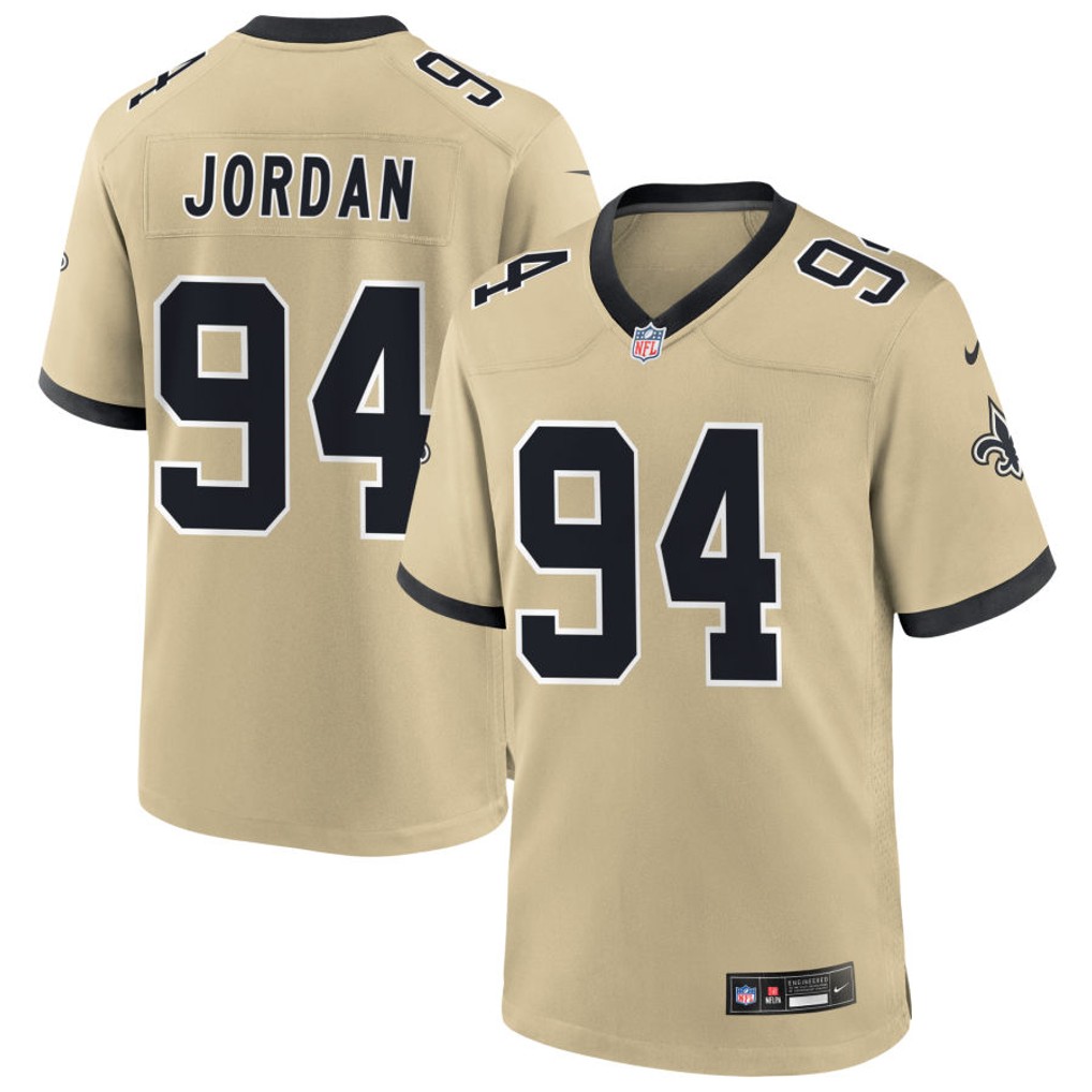 Men's New Orleans Saints Jerseys #94 Cameron Jordan Football Jerseys