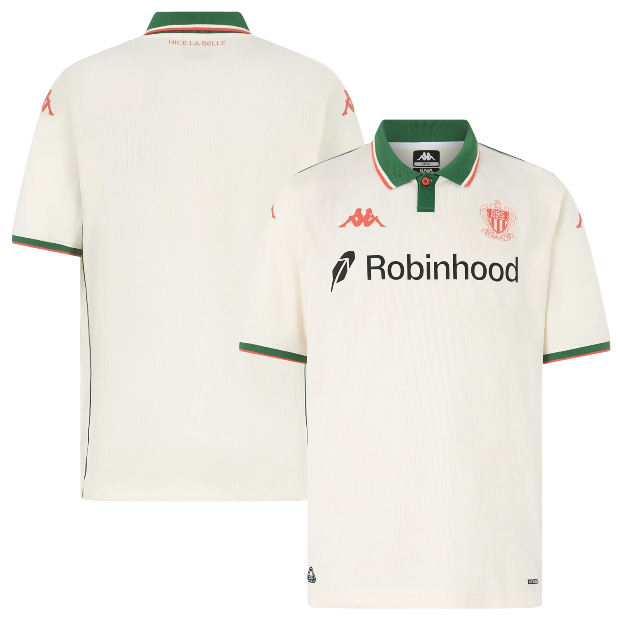 Mens Nice Away Jersey 2025-26 Football Shirt