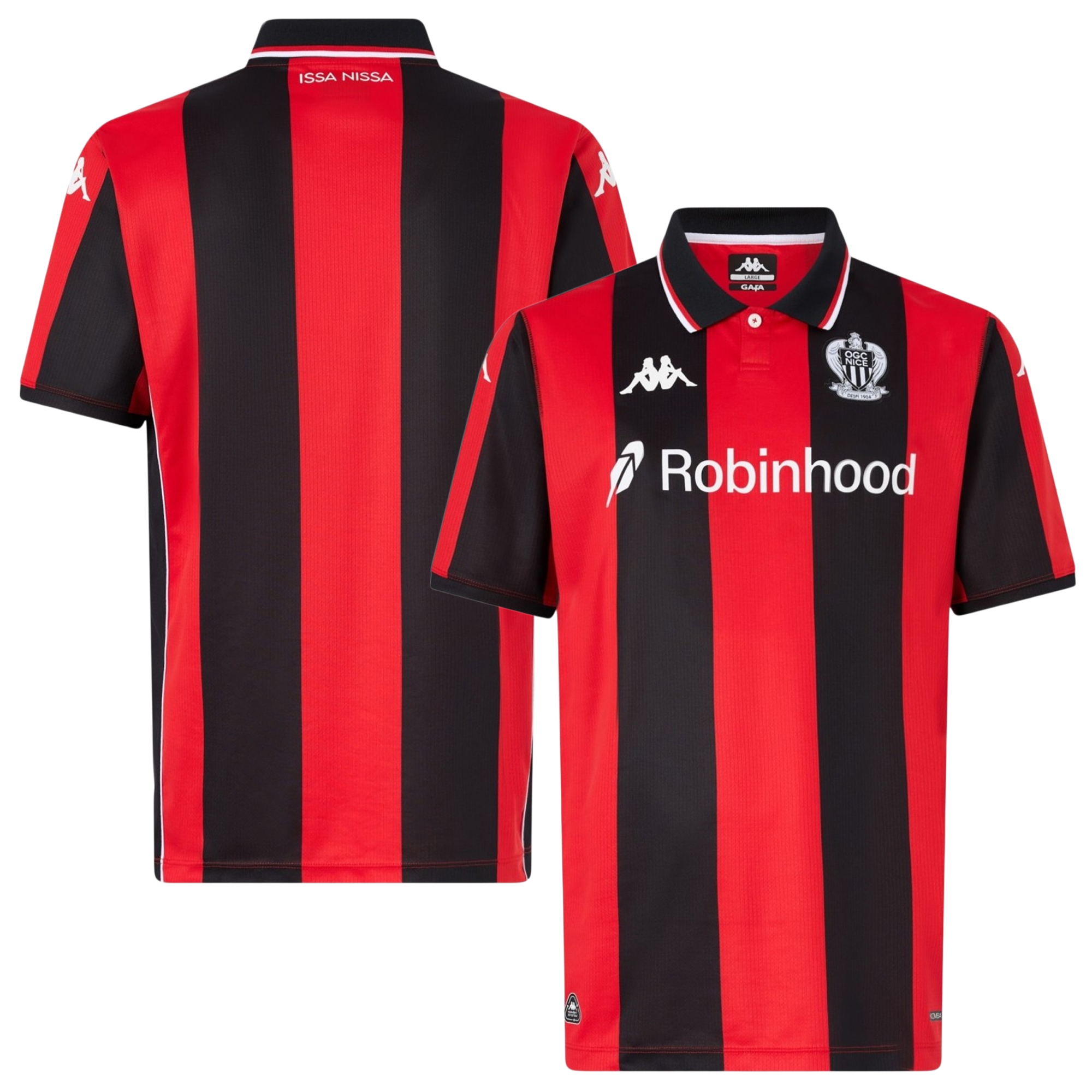 Mens Nice Home Jersey 2025-26 Football Shirt
