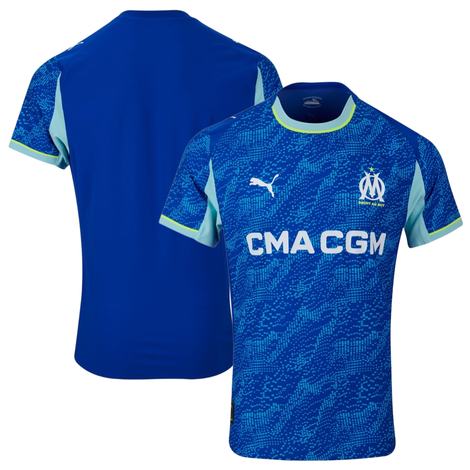 Mens Olympique Marseille Third Jersey 2025-26 Football Shirt