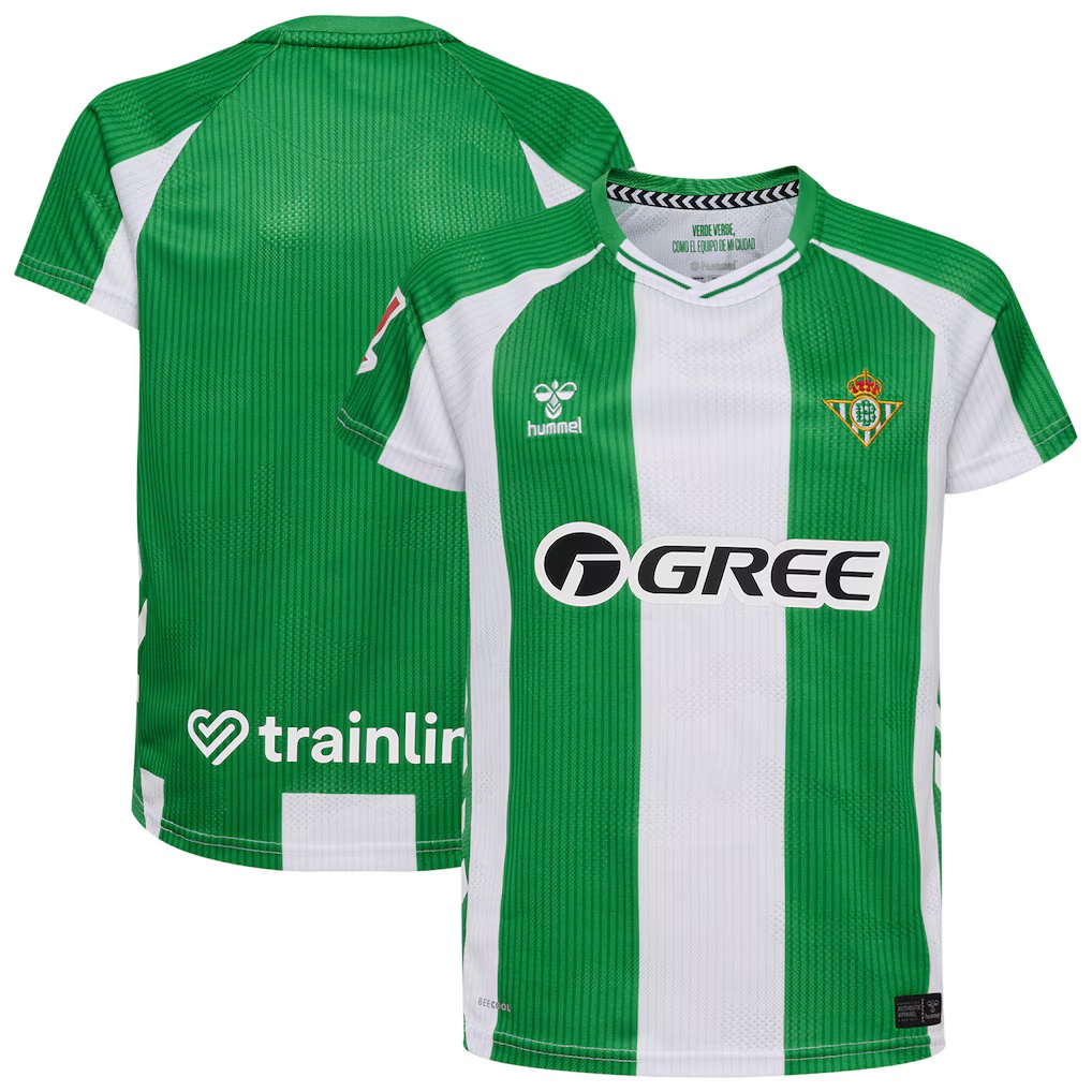 Mens Real Betis Home Jersey 2025-26 Football Shirt