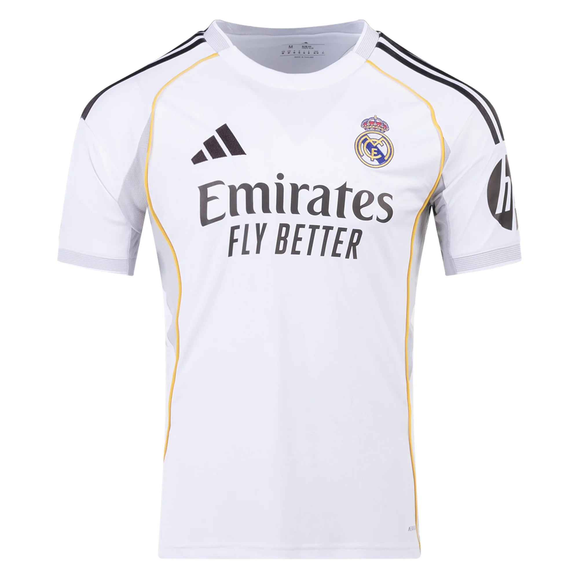 Mens Real Madrid 2025-26 Home Jersey Football Shirt
