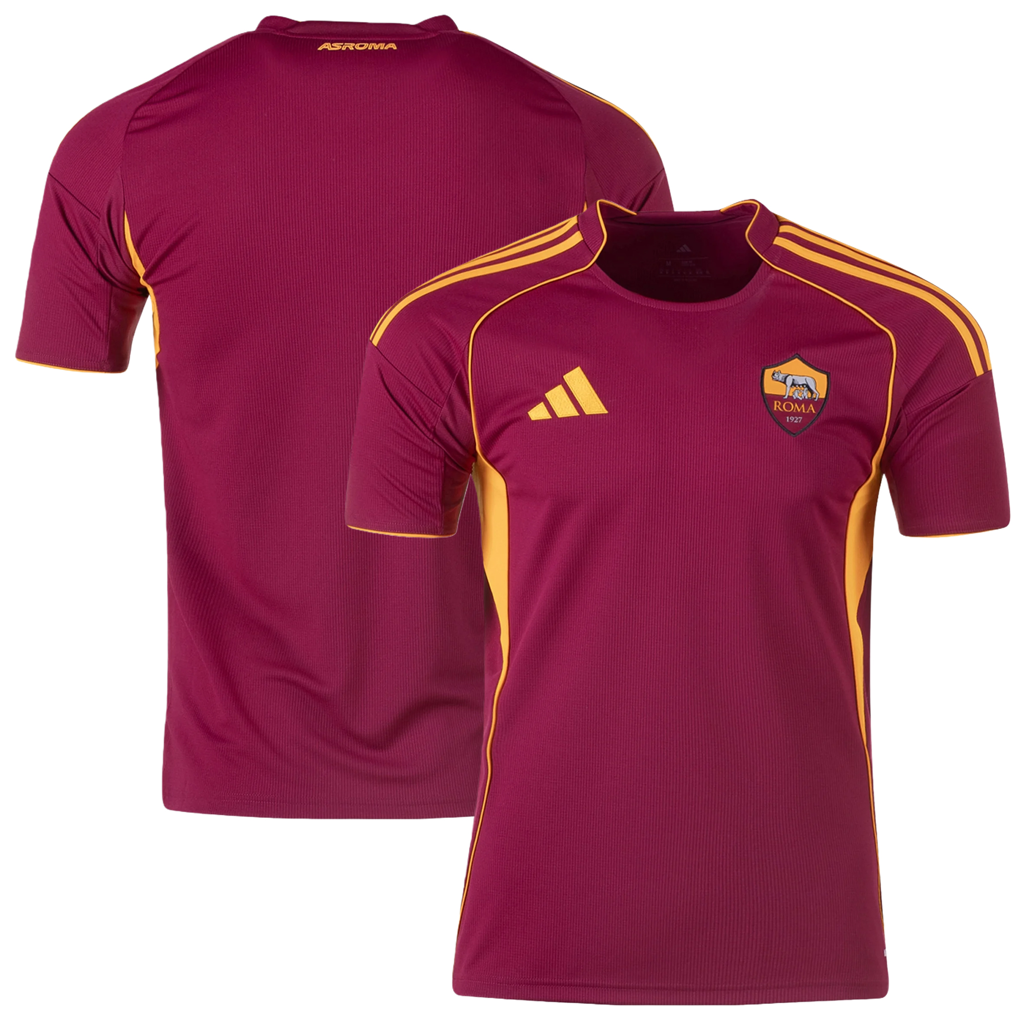Mens Roma 2025-26 Home Jersey Football Shirt