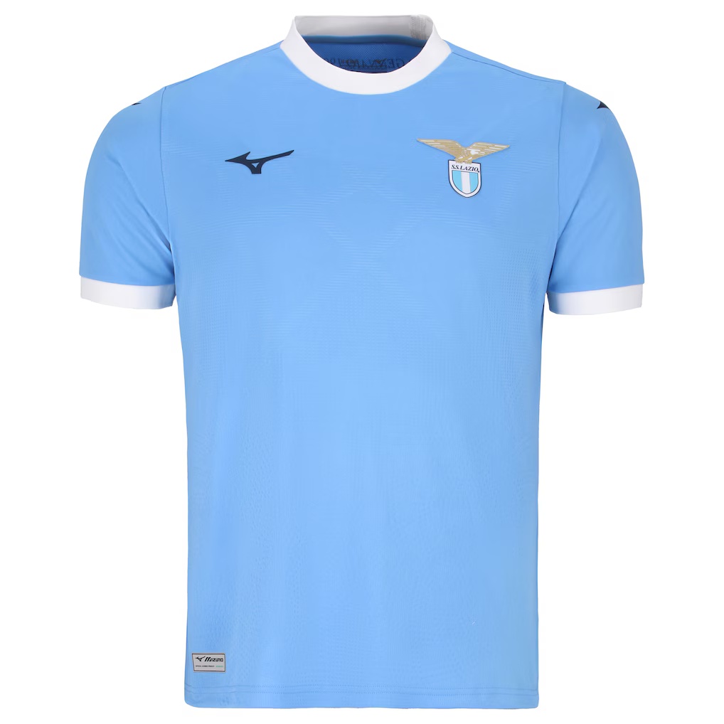 Mens S. S. Lazio Home Jersey 25-26 Football Shirt