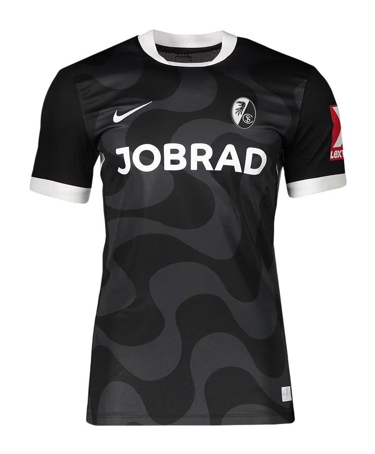 Mens SC Freiburg Away Jersey 2025-26 Football Shirt