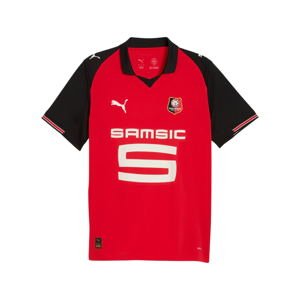 Mens Stade Rennais Home Shirt 2025-26 Football Shirt