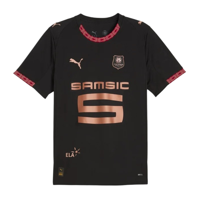 Mens Stade Rennais Third Shirt 2025-26 Football Shirt