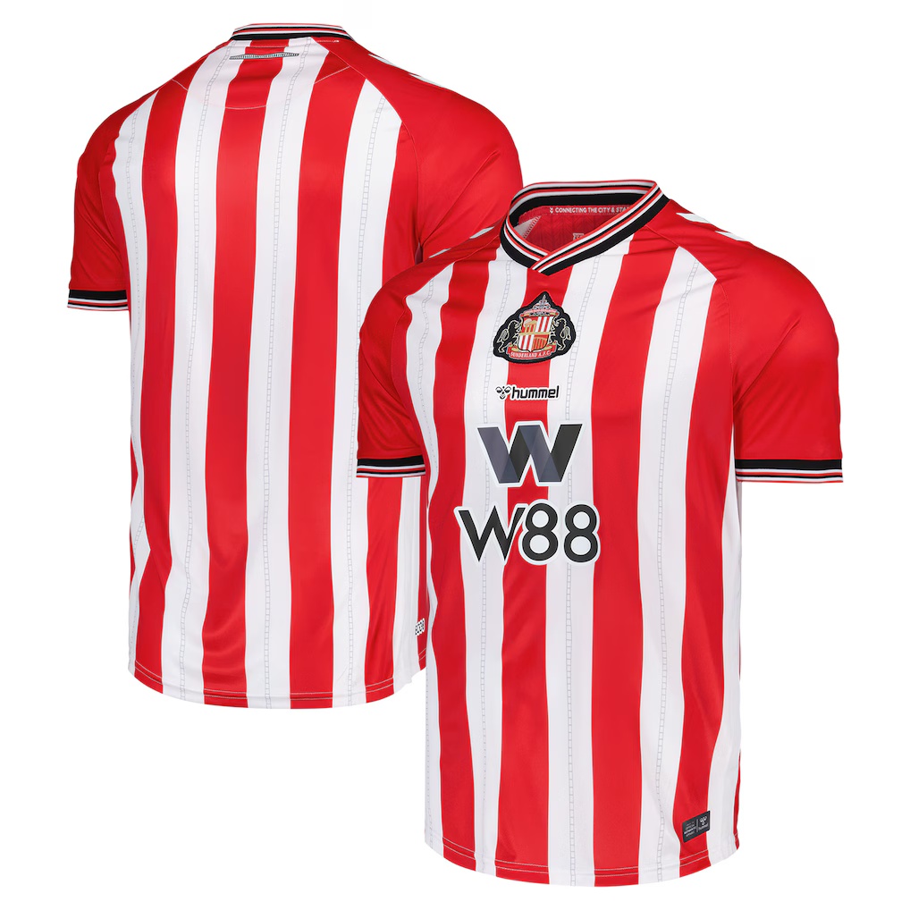 Mens Sunderland Home Jersey 2025-26 Football Shirt