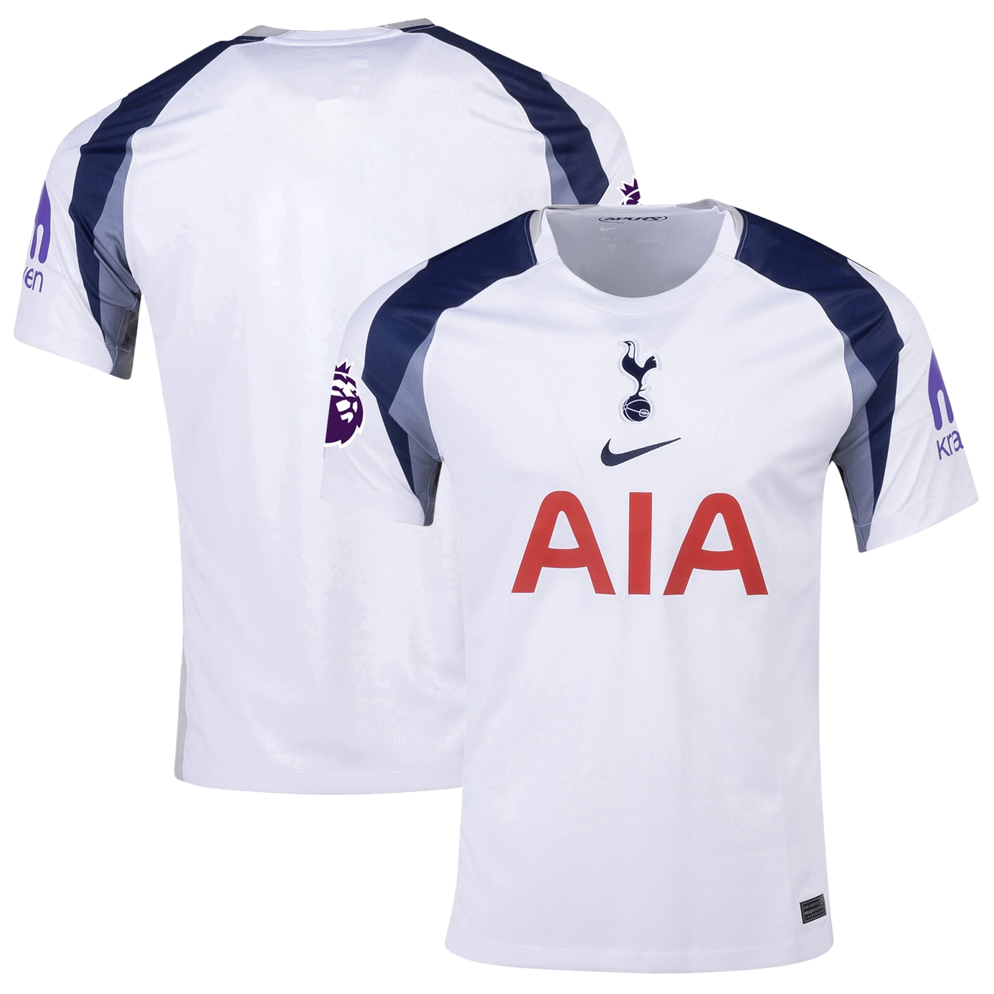 Mens Tottenham 2025-26 Home Jersey Football Shirt