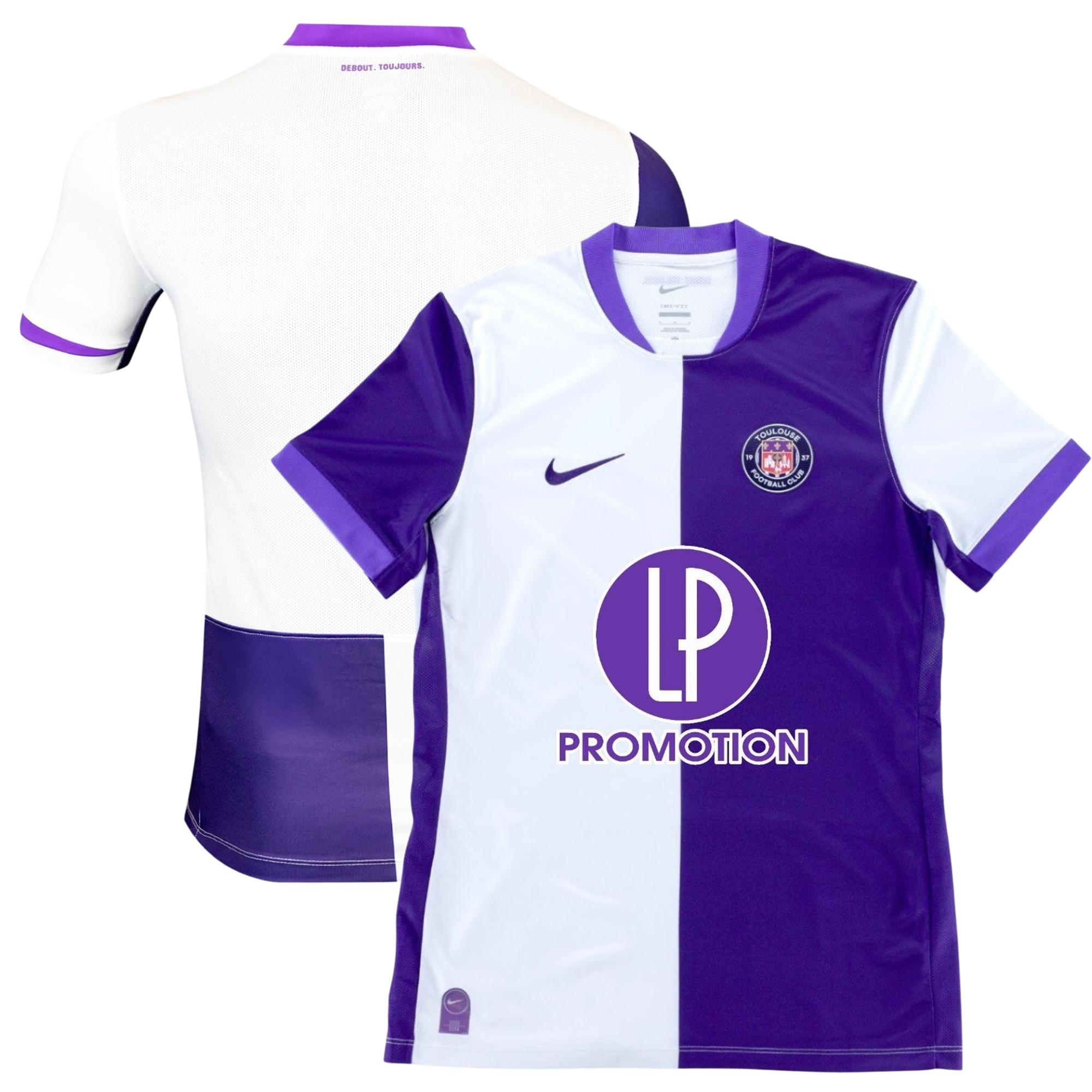 Mens Toulouse FC Home Jersey 2025-26 Football Shirt