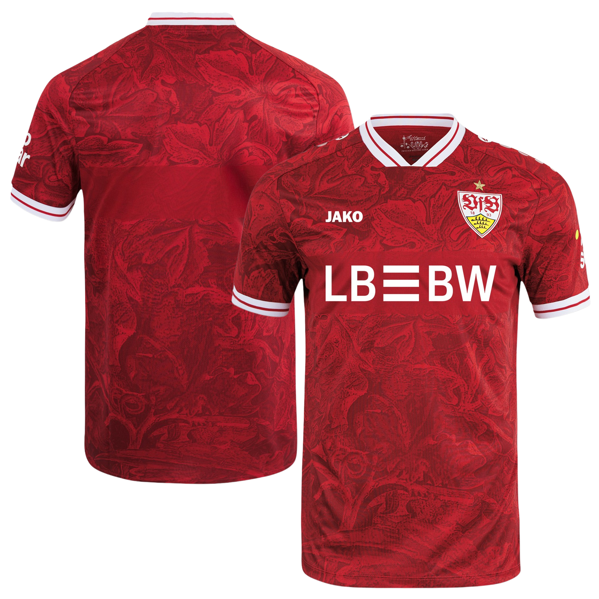 Mens VfB Stuttgart Home Jersey 2025-26 Football Shirt