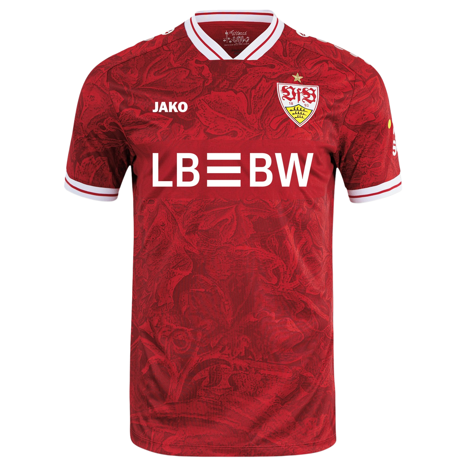 Mens VfB Stuttgart Home Jersey 2025-26 Football Shirt
