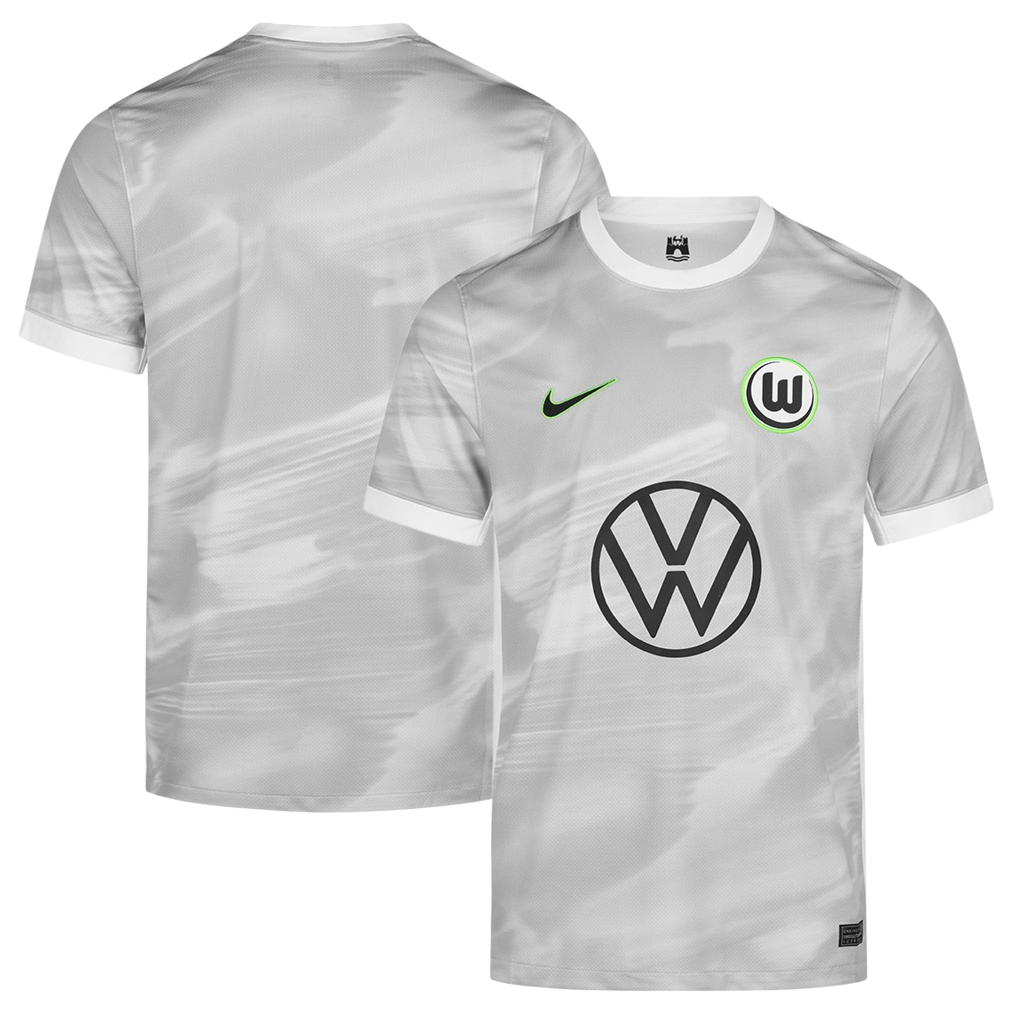 Mens VfL Wolfsburg Away Jersey 2025-26 Football Shirt