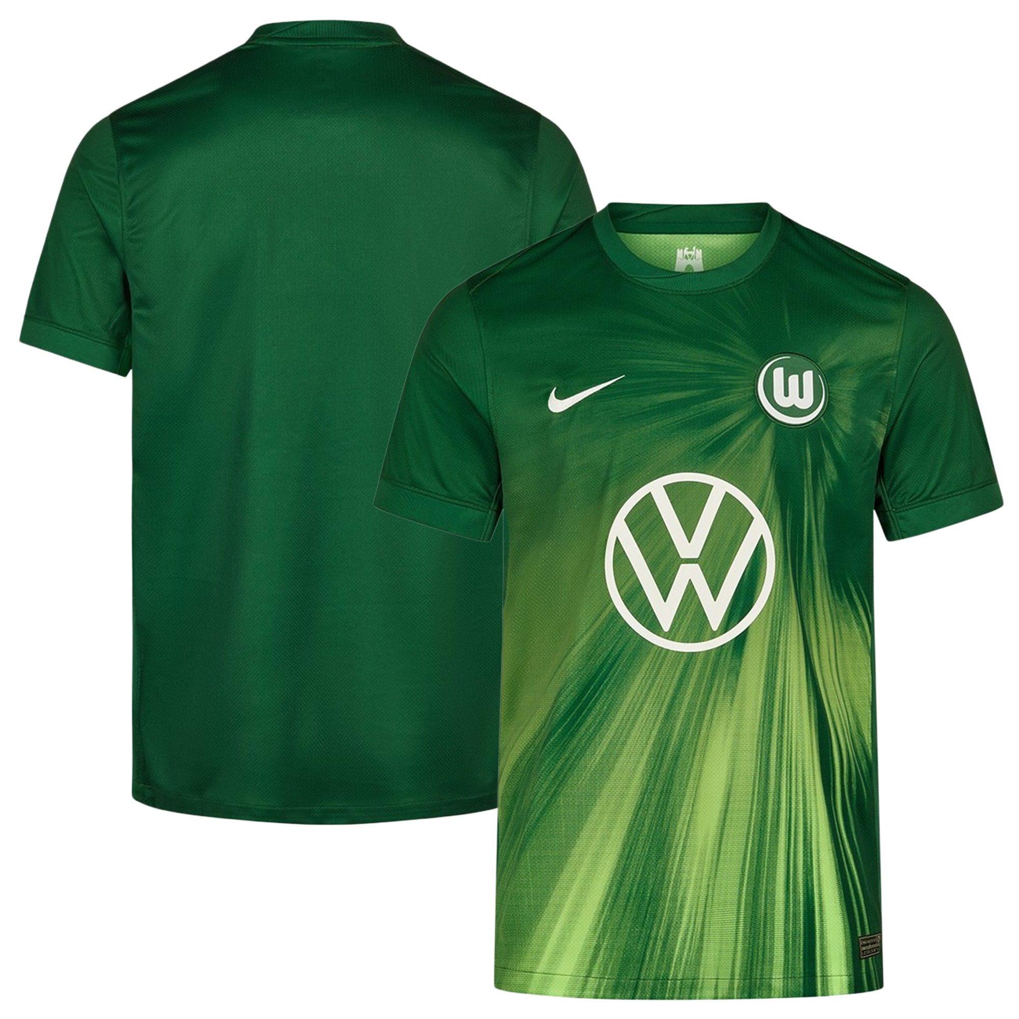 Mens VfL Wolfsburg Home Jersey 2025-26 Football Shirt