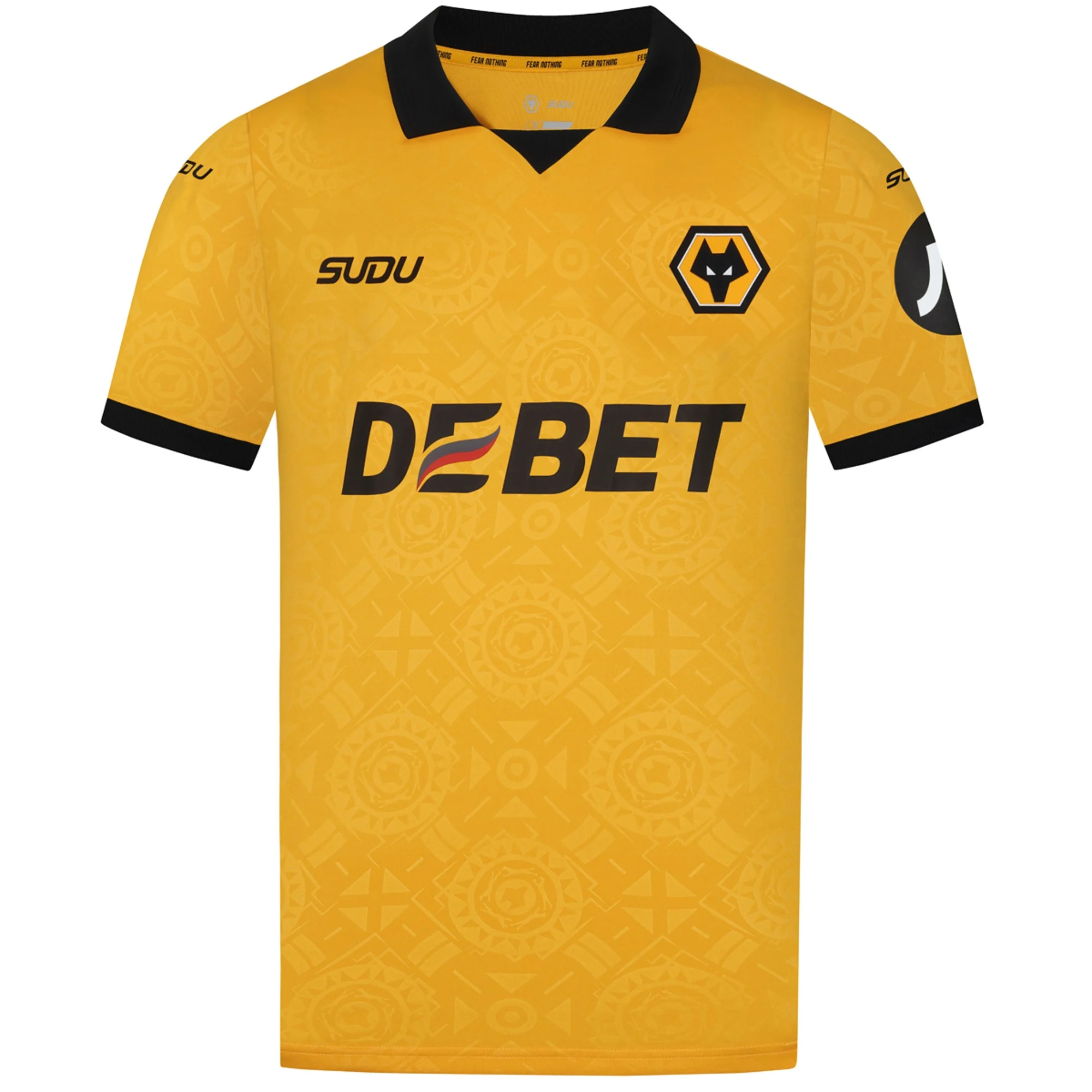Mens Wolves Home Shirt 2025-26 Football Shirt