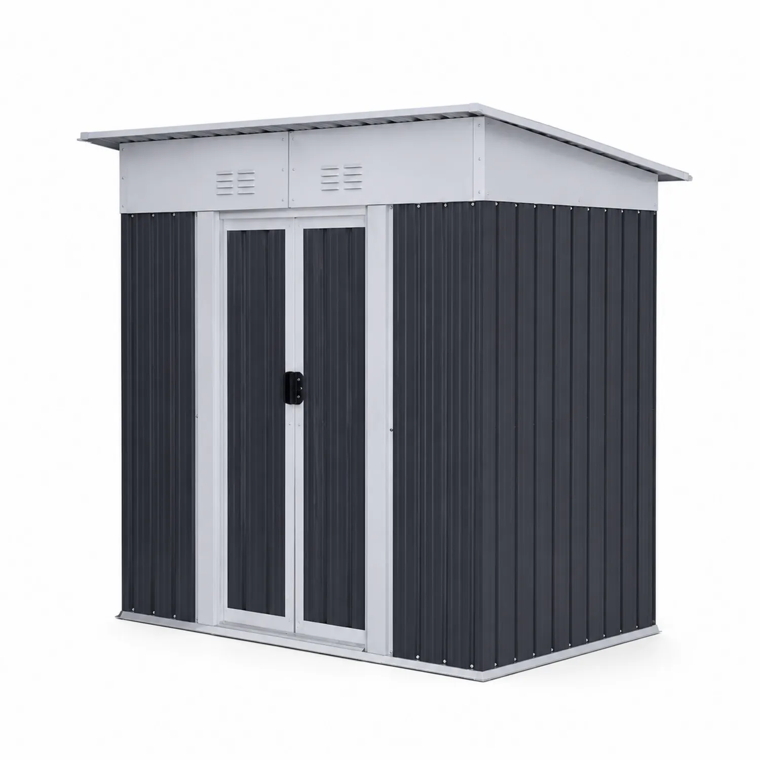Abri de jardin en métal 200x130x170 cm