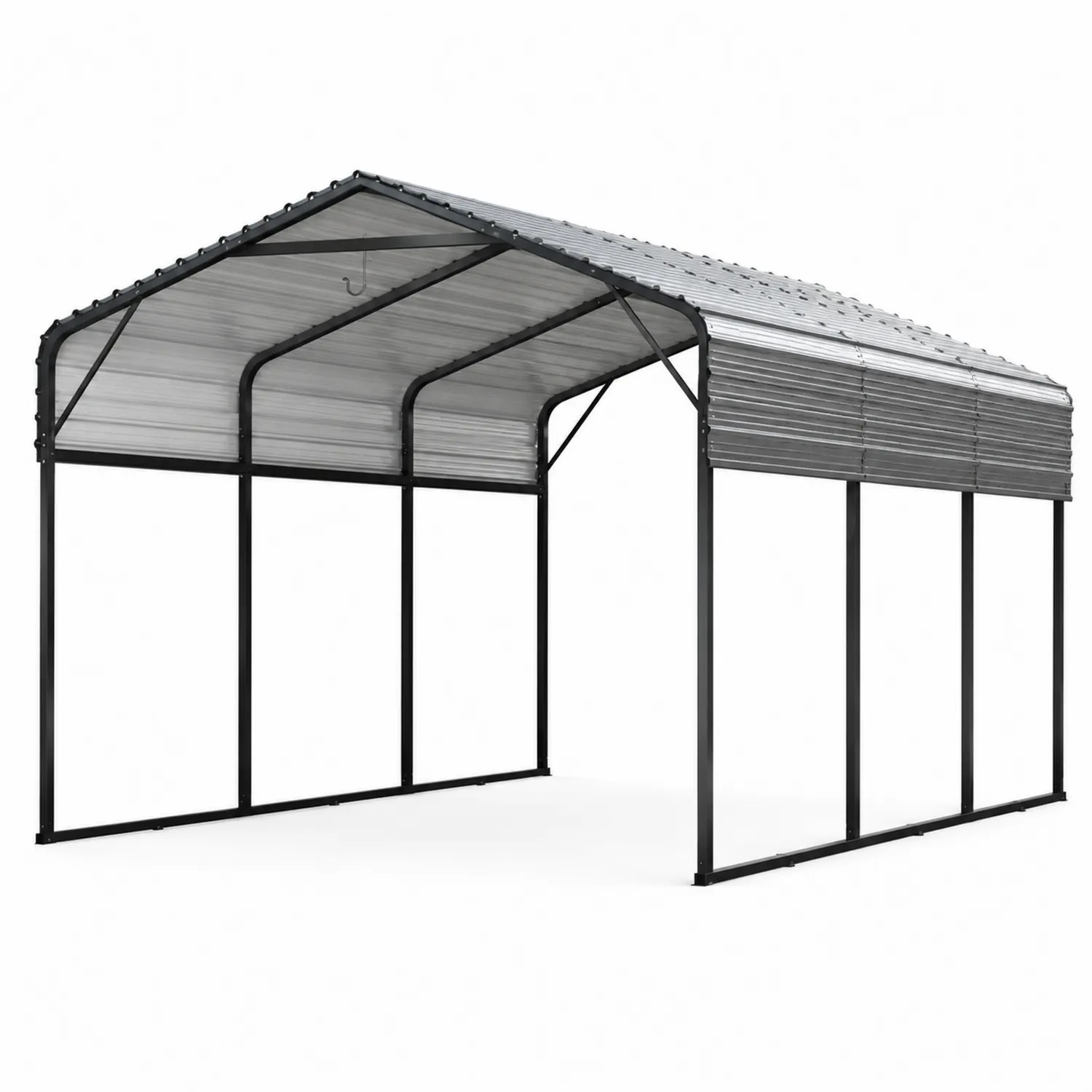 Abri d'auto en acier 300 cm x 600 cm