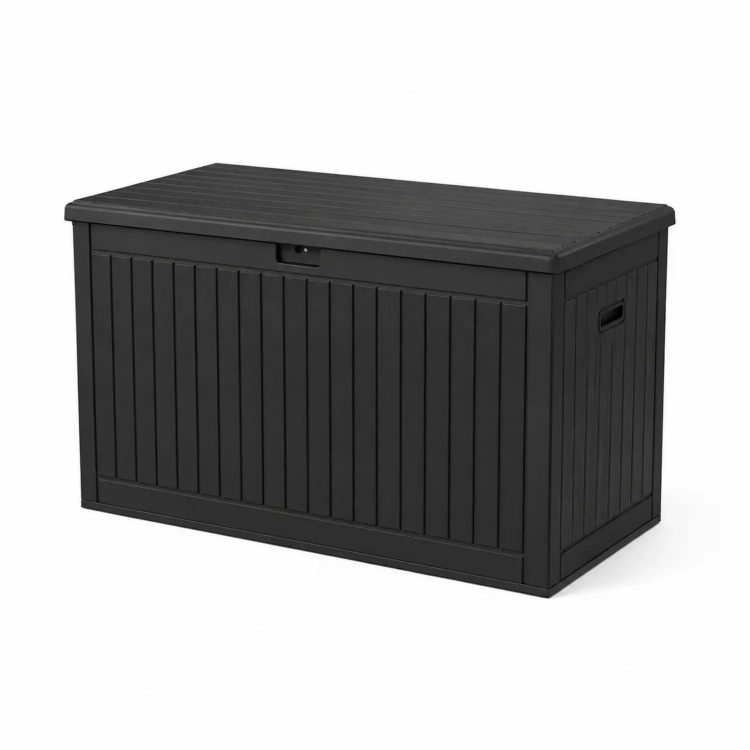 Skrzynia z tworzywa sztucznego czarna z polipropylenu 120x60x55 cm