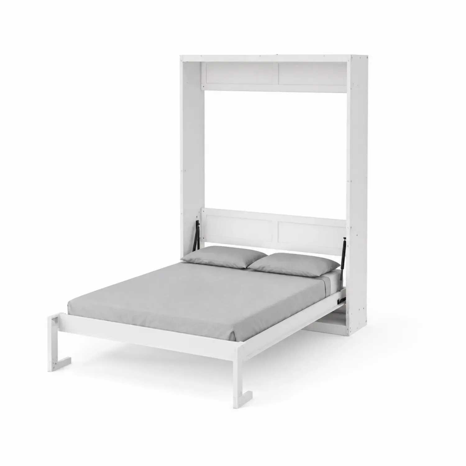 Łóżko składane z MDF i stali 140x200 cm