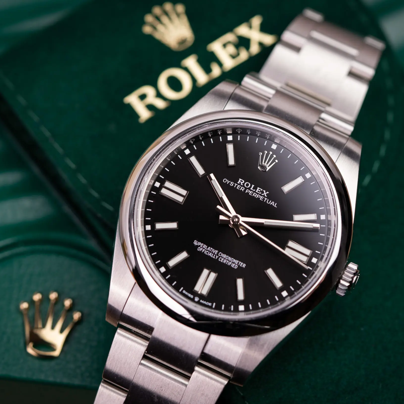 【Rolex】Beliebte Luxus Uhr ⌚Oyster Perpetual 41 mit zeitlosem Design