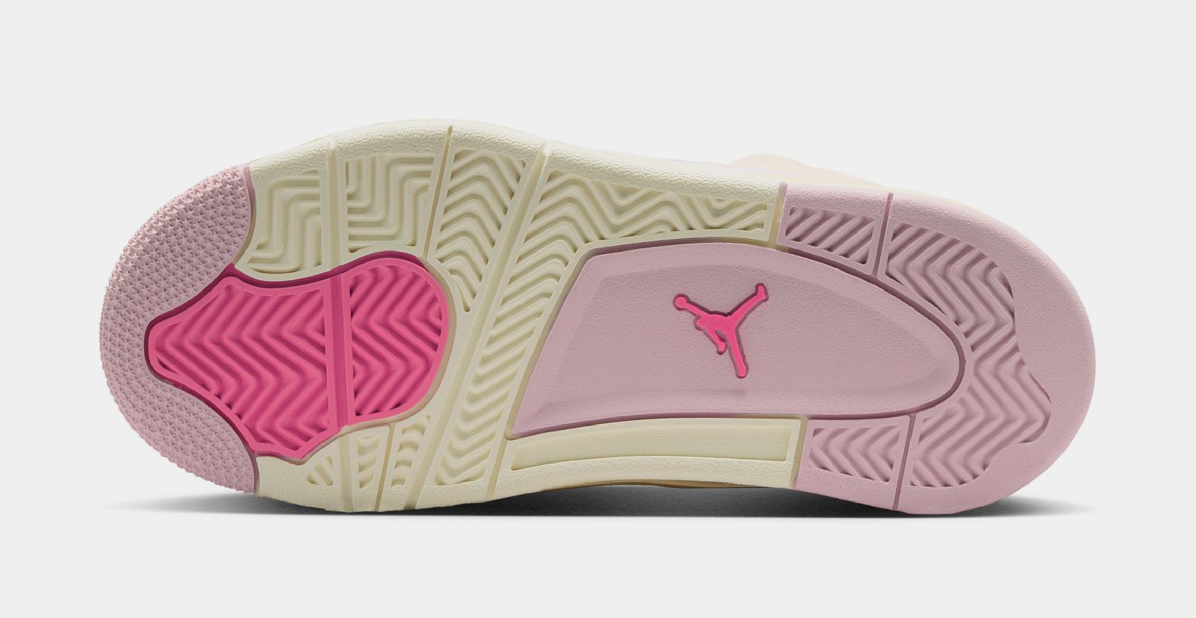 4 Retro Pink Pearl And Iced Carmine Preschool Lifestyle Shoes (Pearl Pink/Iced Carmine/Coconut Milk)
