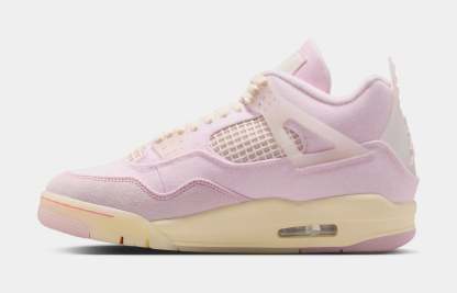 4 Retro Pink Pearl And Iced Carmine Womens Lifestyle Shoes (Pearl Pink/Iced Carmine/Coconut Milk)