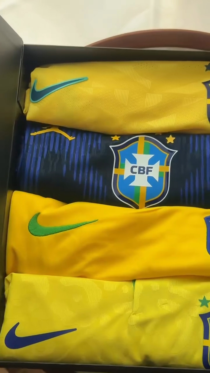 Brazil Jersey Set – (4-Piece Set)