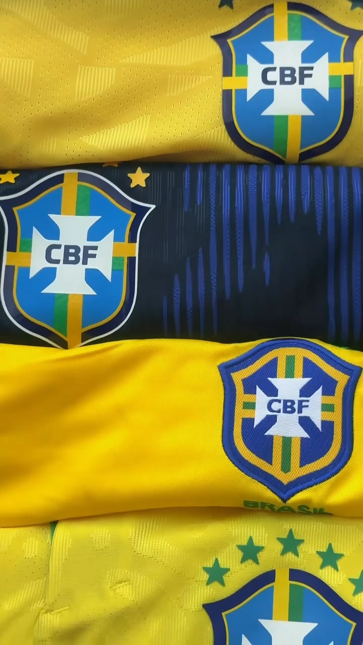 Brazil Jersey Set – (4-Piece Set)