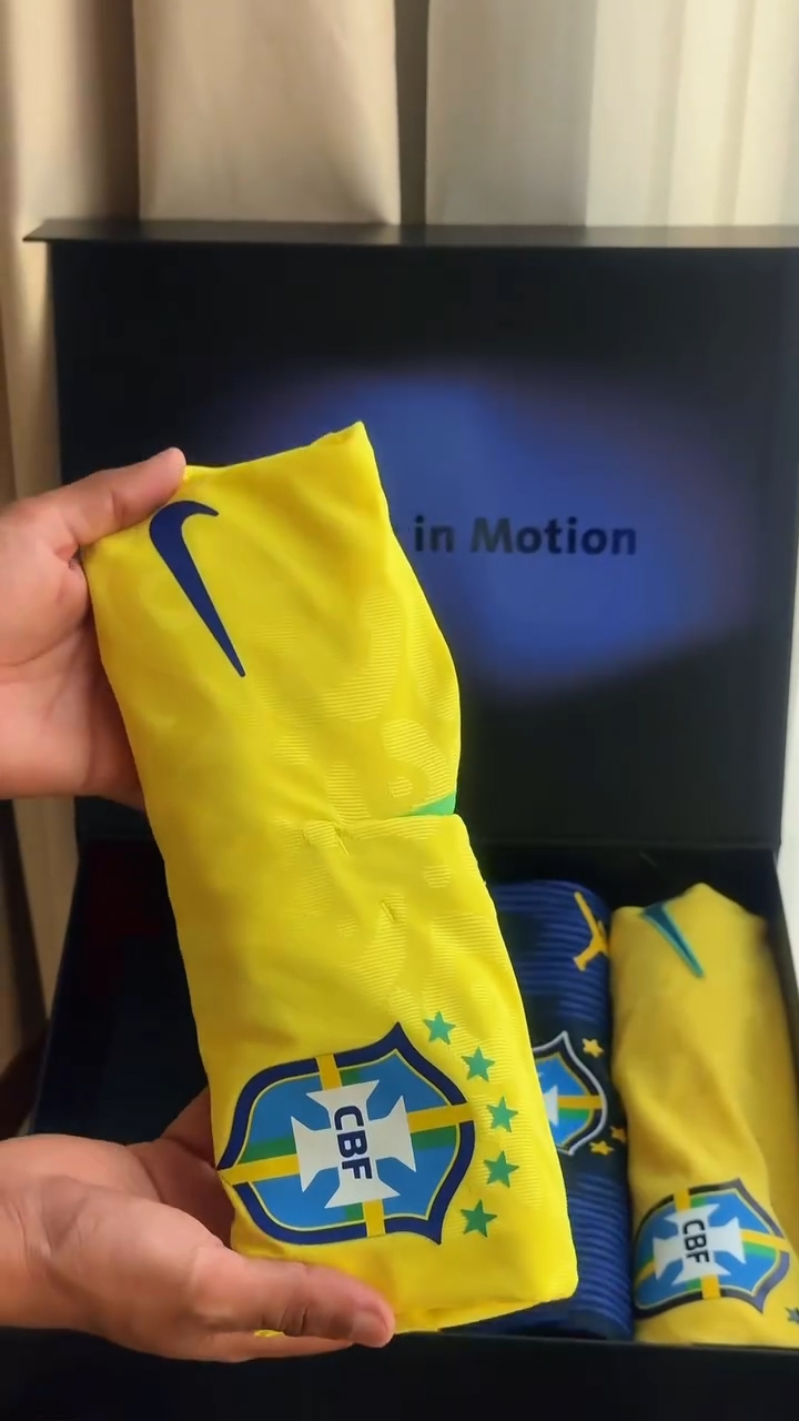 Brazil Jersey Set – (4-Piece Set)