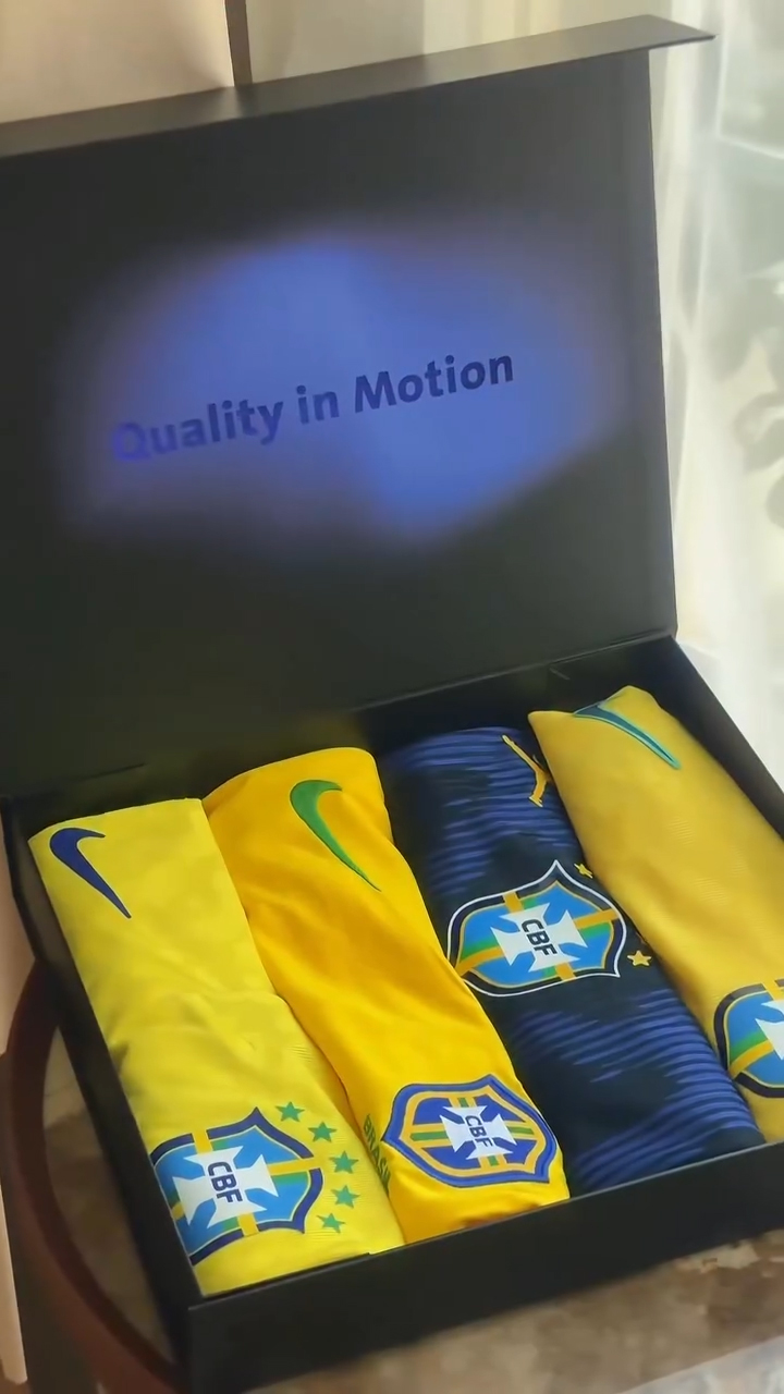 Brazil Jersey Set – (4-Piece Set)