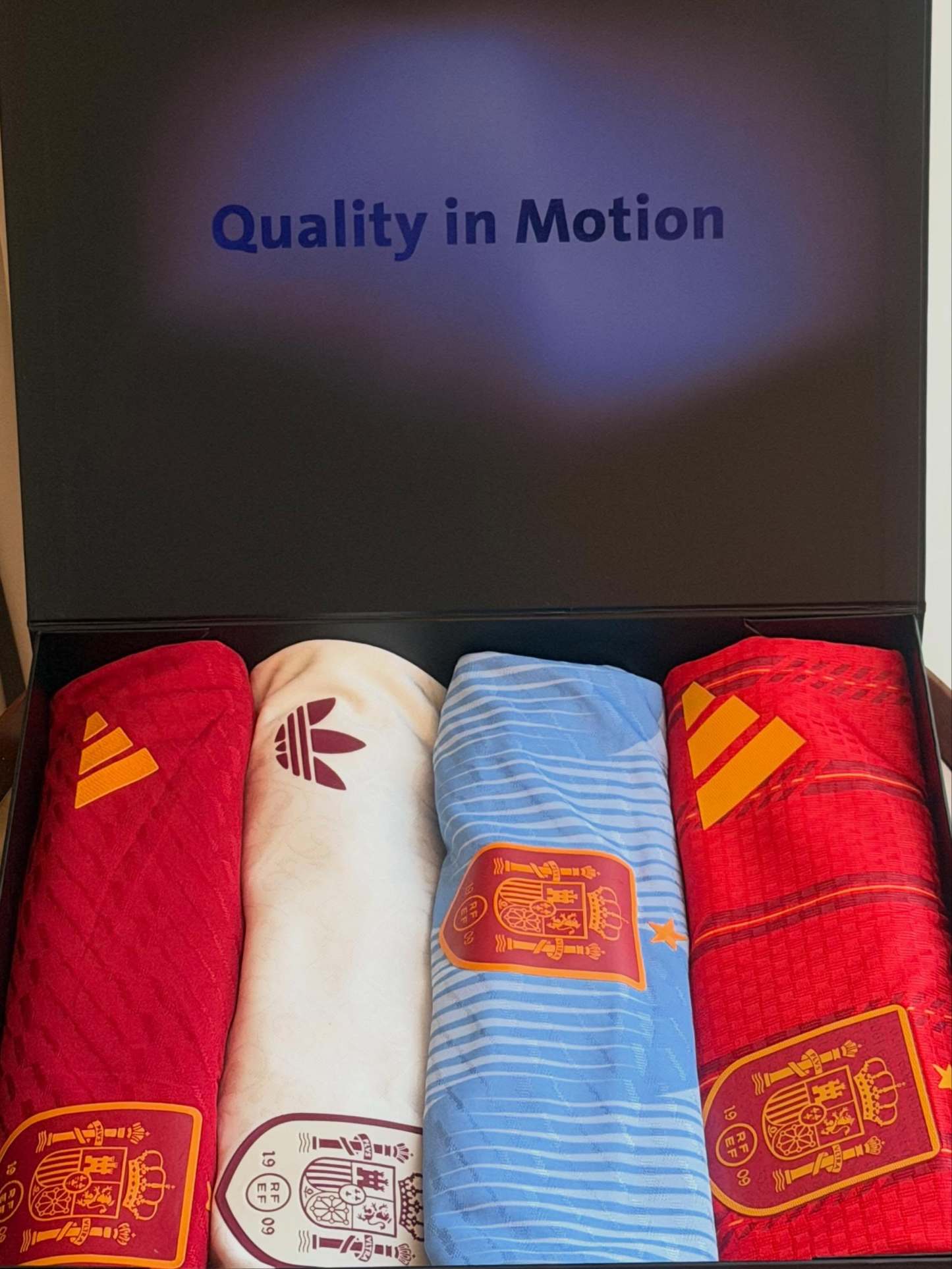 Spain Jersey Set – (4-Piece Set)